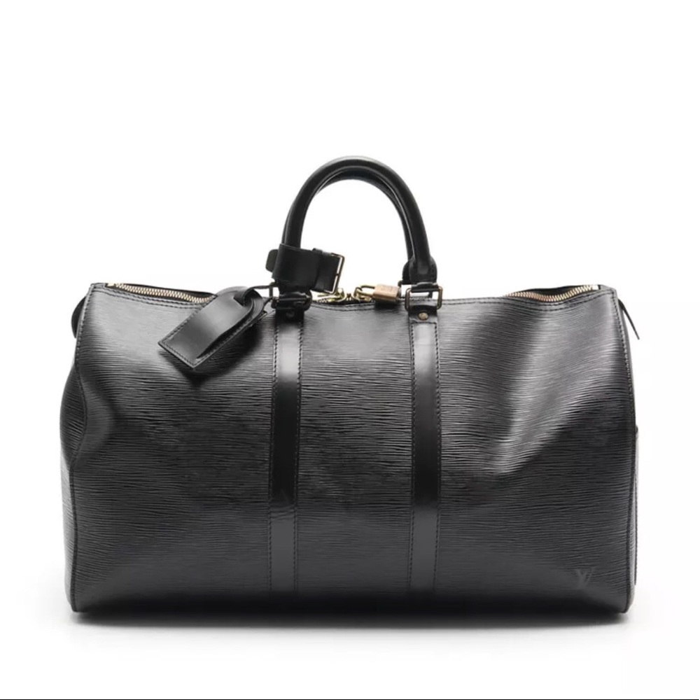 LOUIS VUITTON Keepall 45 epi Boston bag